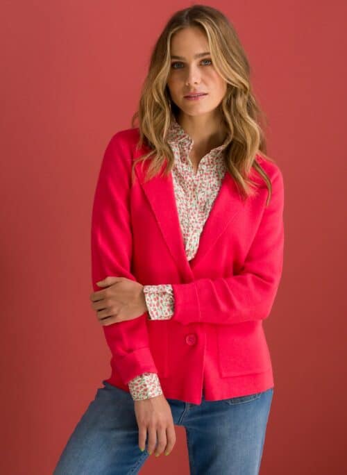 Ivybeau blazer koraal rood - Afbeelding 2