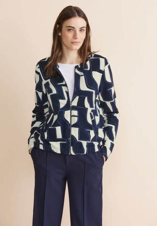 Street One vest met rits print - Afbeelding 2