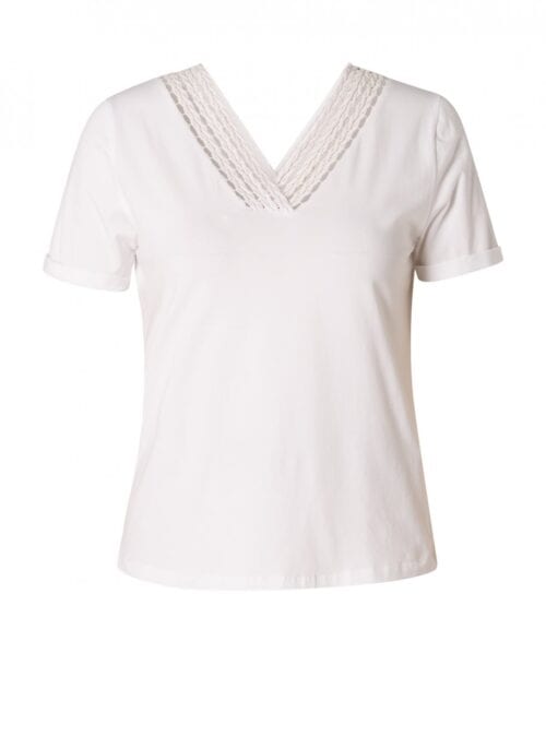 Ivybeau shirt wit v-hals