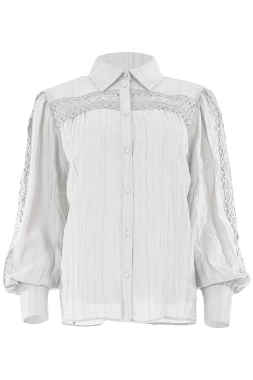 Maicazz blouse Offwhite kant