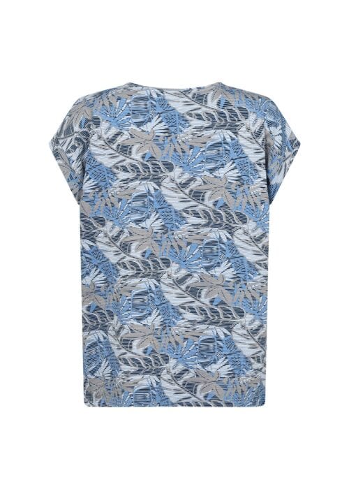 Soyaconcept shirt print blauw - Afbeelding 2