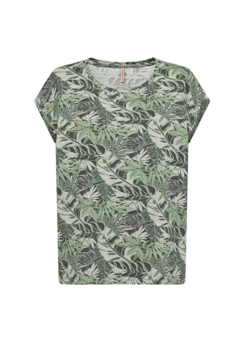 Soyaconcept shirt print groen