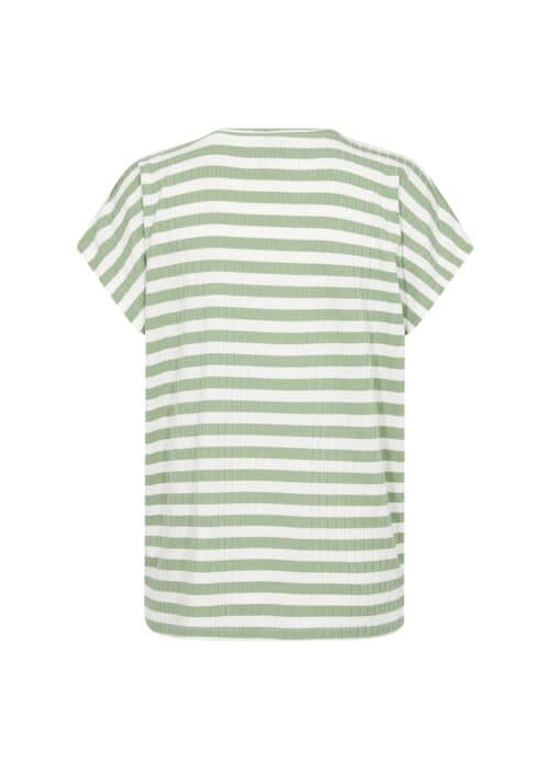 Soyaconcept shirt streep groen - Afbeelding 2