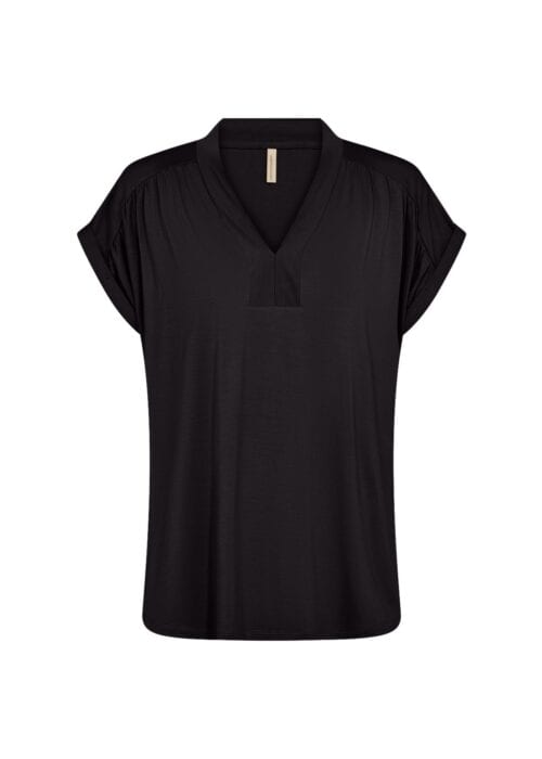 Soyaconcept shirt v-hals zwart