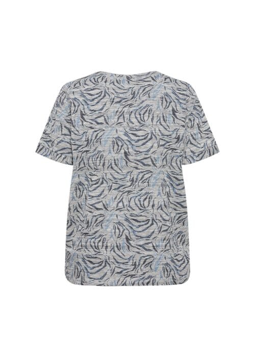 Wasabi shirt print blauw - Afbeelding 2