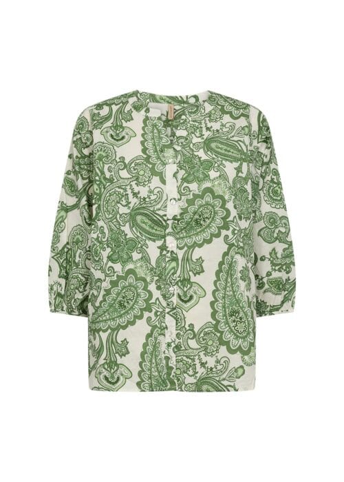 Soyaconcept blouse groen print