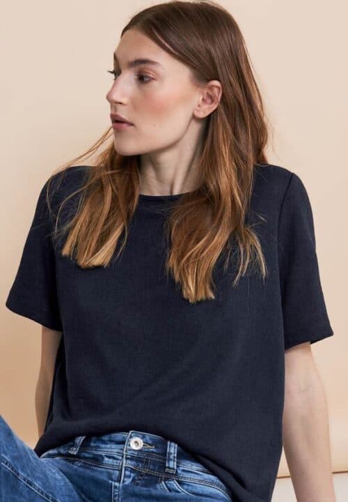 Street One t-shirt knit look - Afbeelding 2