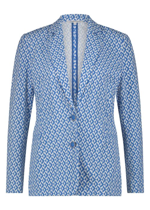 Tramontana blazer travel print
