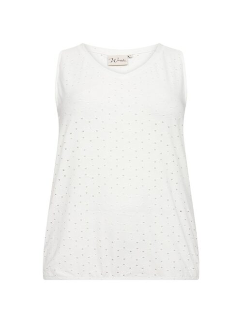 Wasabi blousontopje ecru