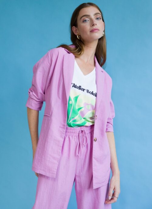 Ivybeau blazer roze - Afbeelding 2