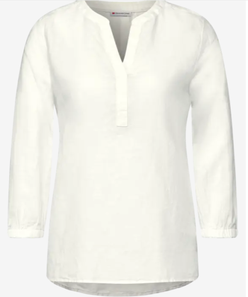 Street One blouse linnen wit