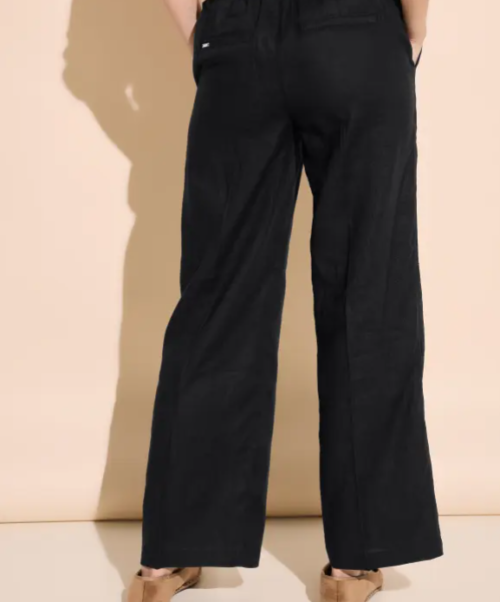 Street One broek linnen zwart - Afbeelding 3