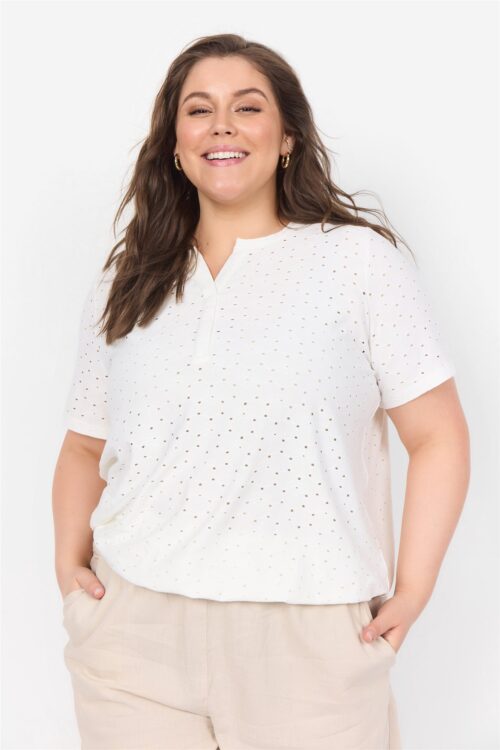 Wasabi blouson broderie - Afbeelding 3