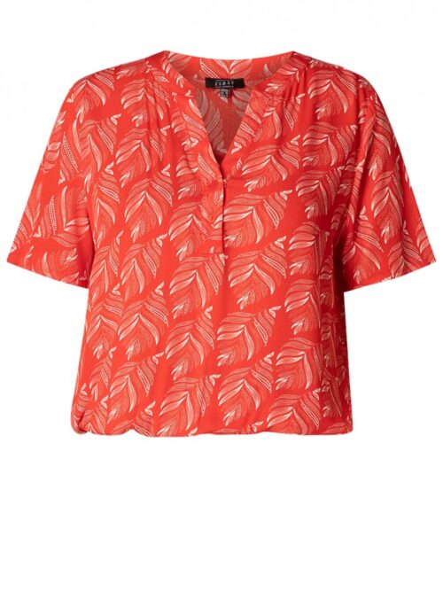 ES & SY blouson rood wit
