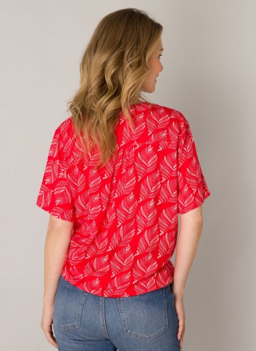ES & SY blouson rood wit - Afbeelding 3
