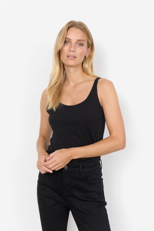 Soyaconcept topje zwart - Afbeelding 3