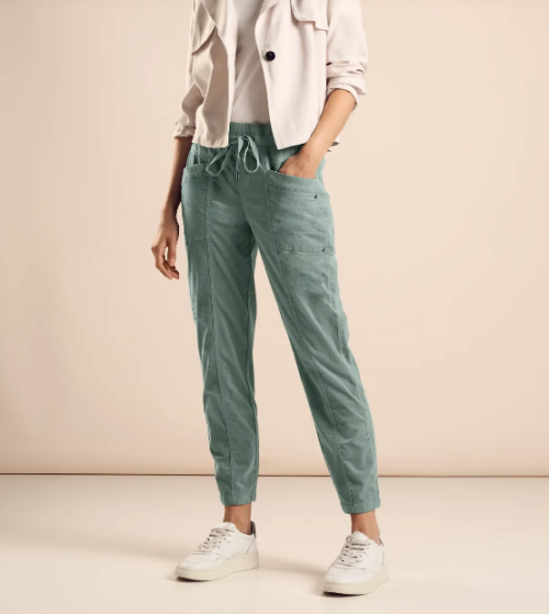 Street One broek corduroy L28 - Afbeelding 2