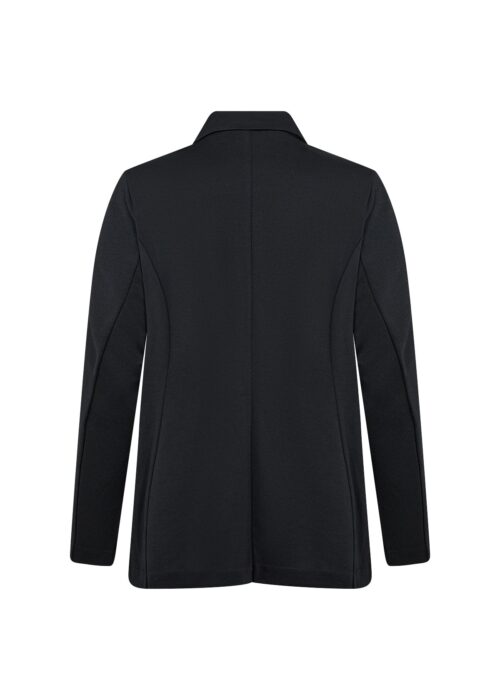 Wasabi blazer lang zwart - Afbeelding 2