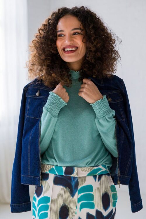 Ivy Beau coltrui groen - Afbeelding 2