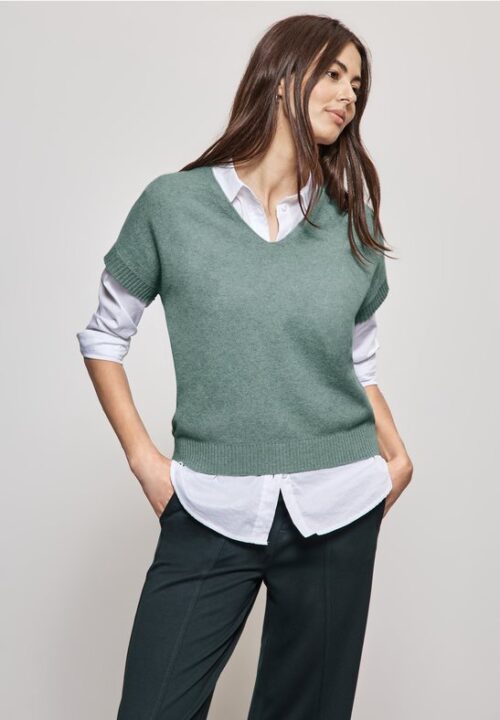 Street One mouwloze sweater - Afbeelding 2