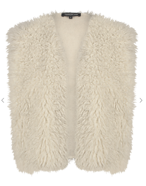 Tramontana gilet nep bont