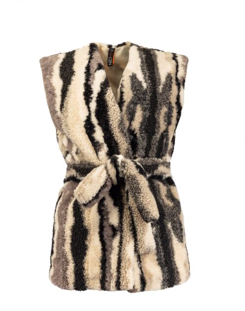 NED gilet teddy strepen