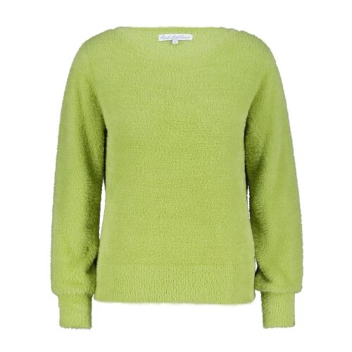 Red Button Bodi fluffy sweater