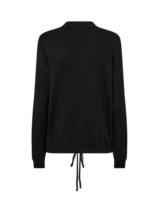 Soyaconcept vest rits zwart - Afbeelding 2
