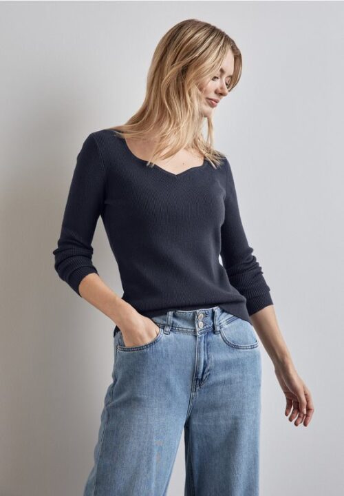 Street One shirt halslijn hart - Afbeelding 2