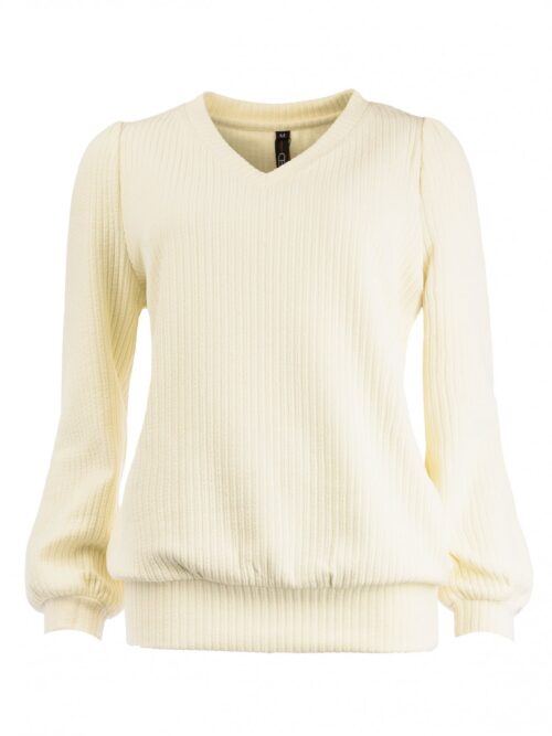 NED trui v-hals velours rib
