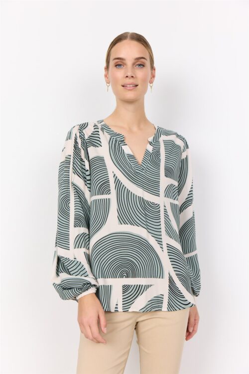 Soyaconcept blouse v-hals - Afbeelding 3