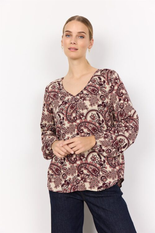 Soyaconcept shirt v-hals - Afbeelding 3