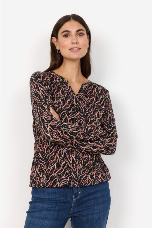 Soyaconcept shirt v-hals - Afbeelding 3