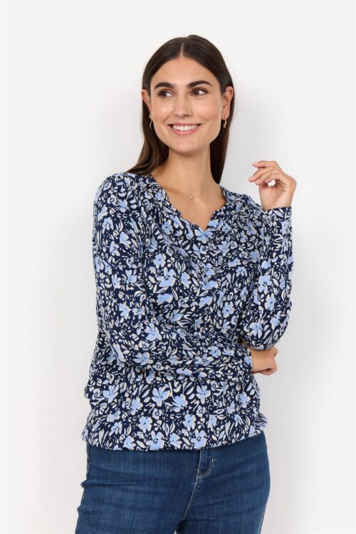 Soyaconcept blouson v-hals - Afbeelding 3