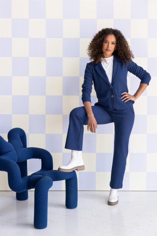Ivy Beau broek blauw - Afbeelding 3