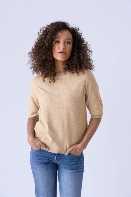 Ivy Beau shirt zand - Afbeelding 2