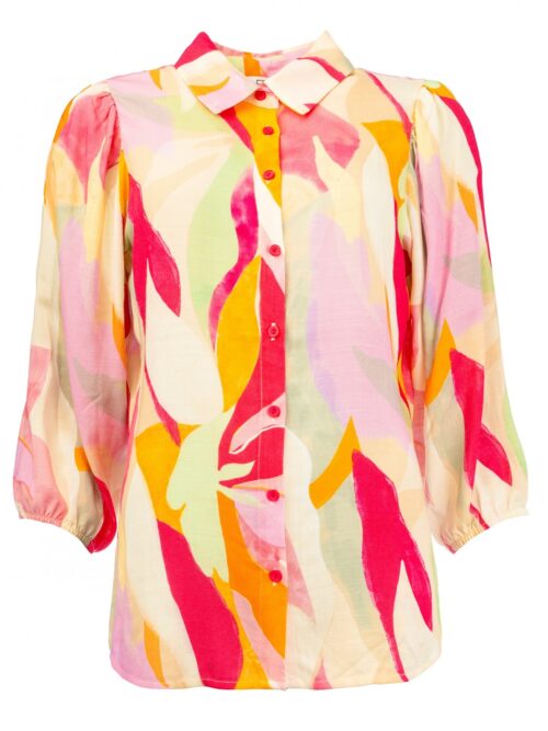 NED blouse Tropica print