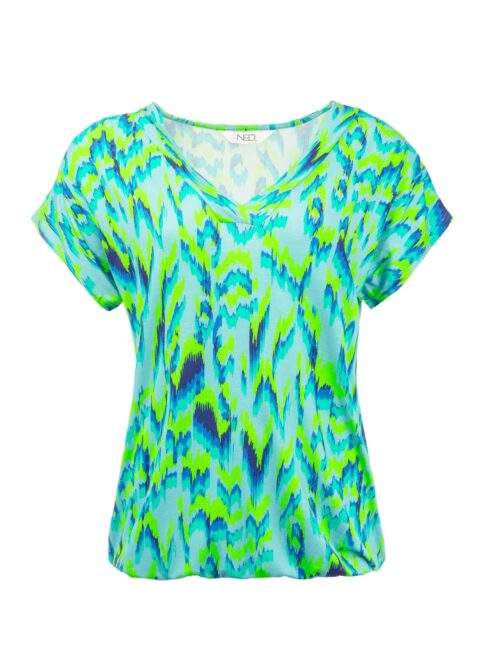 NED blouson print Ikat