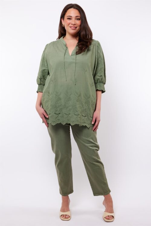 Exxcellent broek groen - Afbeelding 3