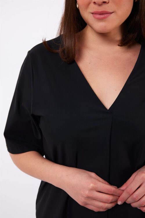 Exxcellent top zwart v-hals - Afbeelding 4