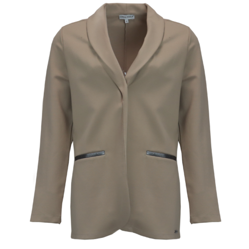 Sophia Perla blazer zandkleur