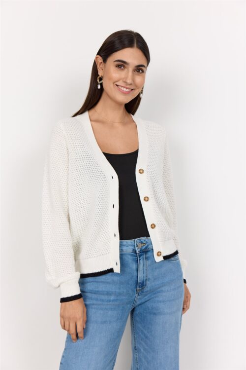 Soyaconcept vest ivoor - Afbeelding 3