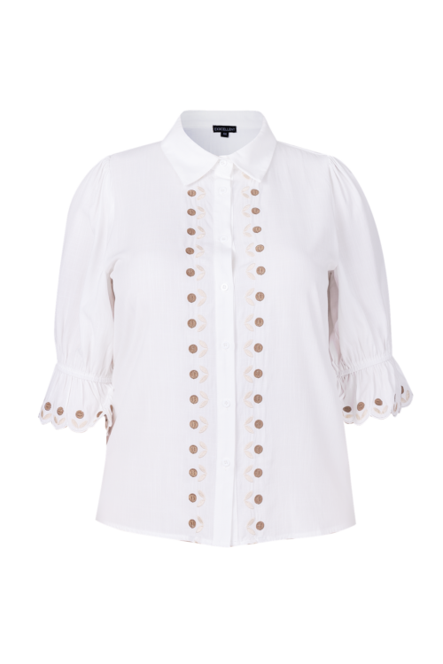 Exxcellent blouse Off White