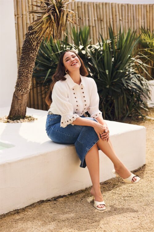 Exxcellent blouse Off White - Afbeelding 6