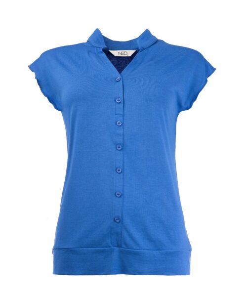 NED blousontopje blauw - Afbeelding 2