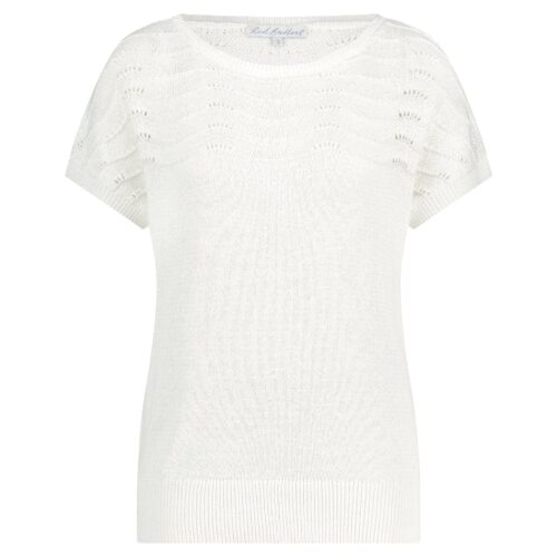 Red Button shirt off white