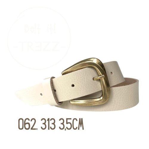Trezz riem 3 cm Sand