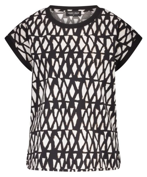 Lady Day top travel print