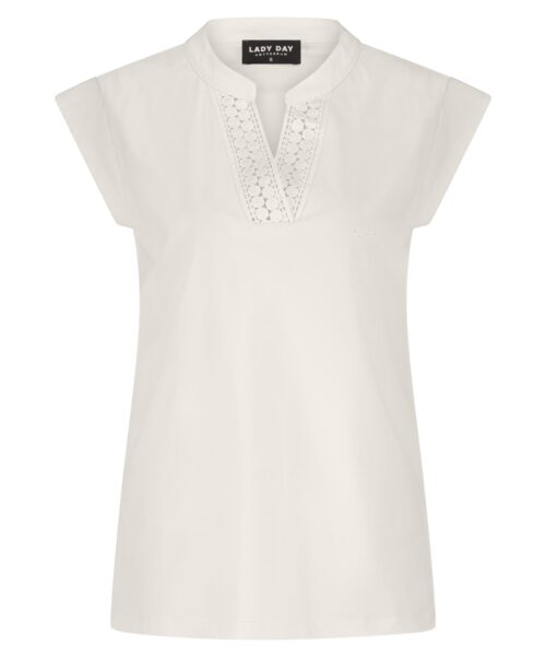 Lady Day top travel print