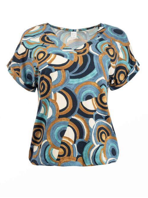 NED blouson print cirkels